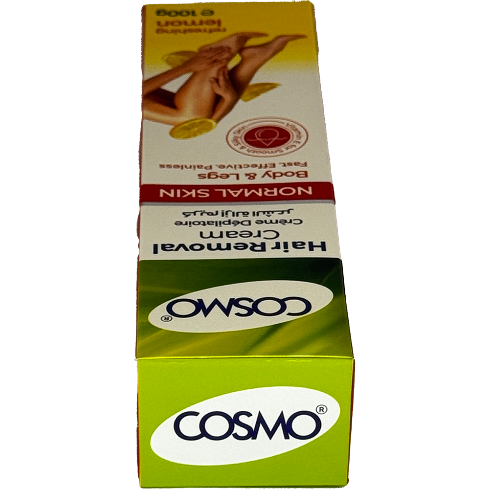 Cosmo Hair Removal Cream for Normal Skin - Refreshing Lemon (100g) - Image 2