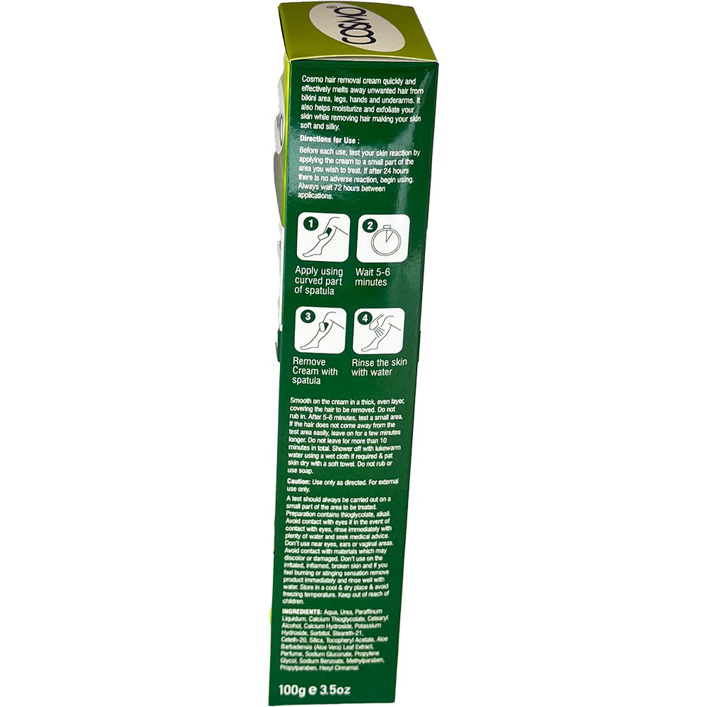 Cosmo Hair Removal Cream (Soothing Aloe Vera) - Image 3