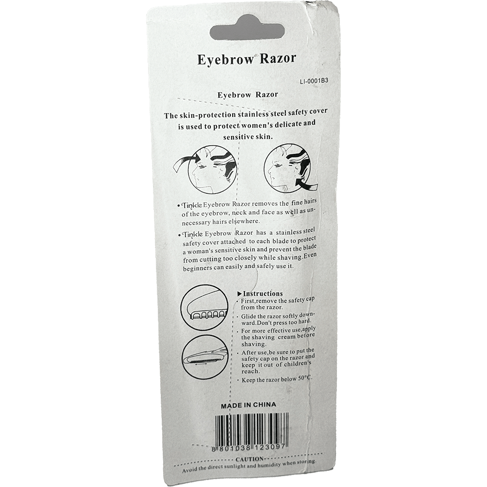 Tinkle Eyebrow Razor Set (3-Piece) - Image 2
