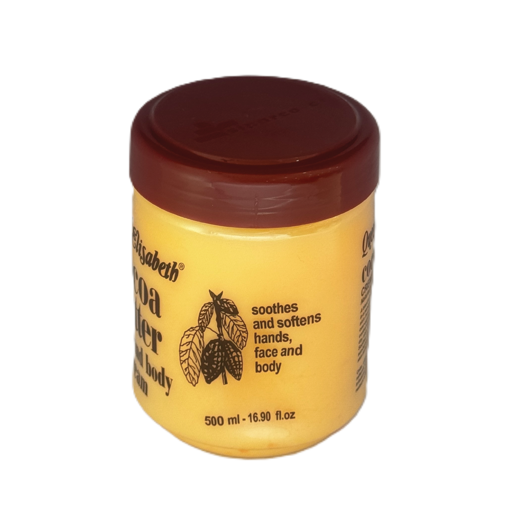 Queen Elizabeth Cocoa Butter Hand And Body Cream – 500ml - Image 3